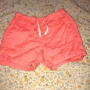 Jogging shorts, tie waist